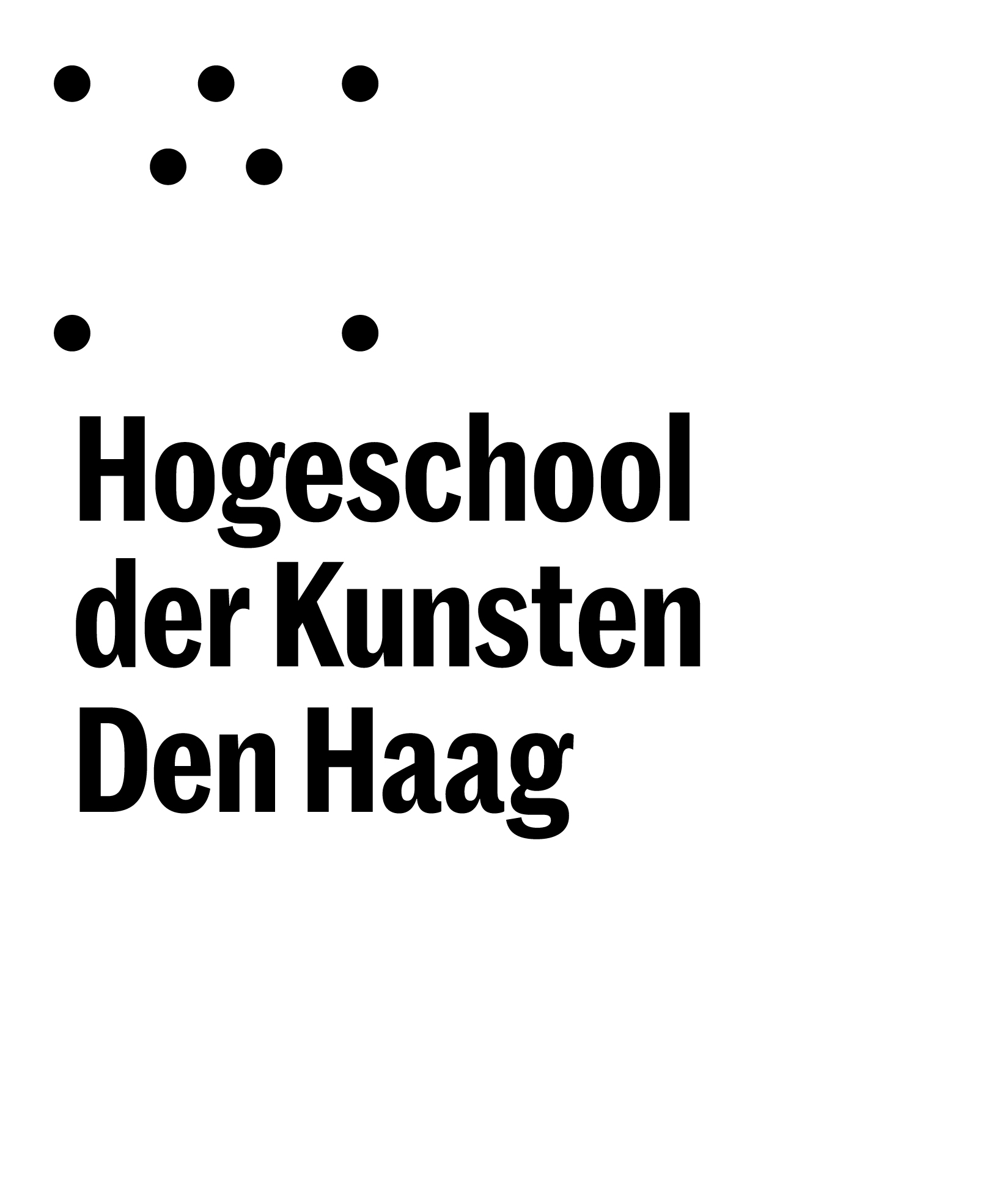 Logo Hogeschool der Kunsten Den Haag